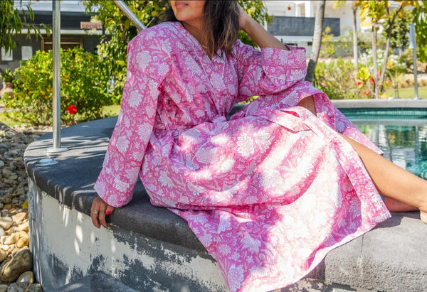 Amber Pure Cotton Robe