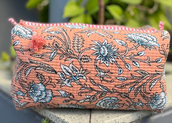 Devika pouch peach