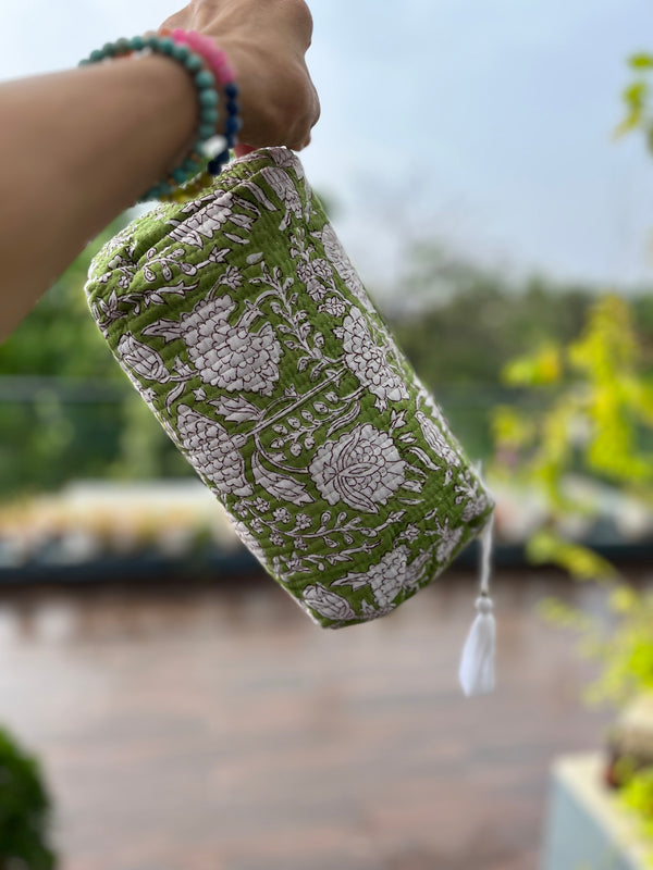 Verde Make up pouch