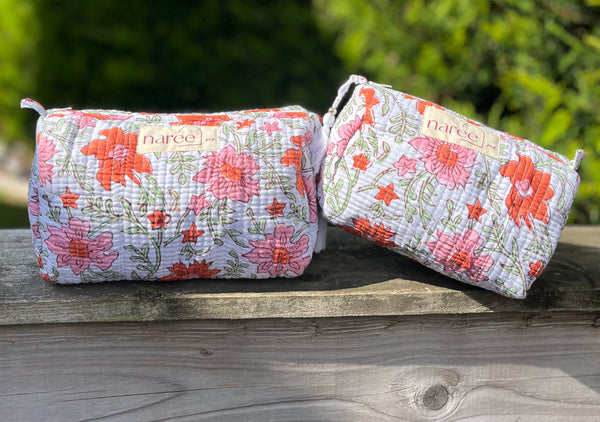 Tangerine Make up pouch