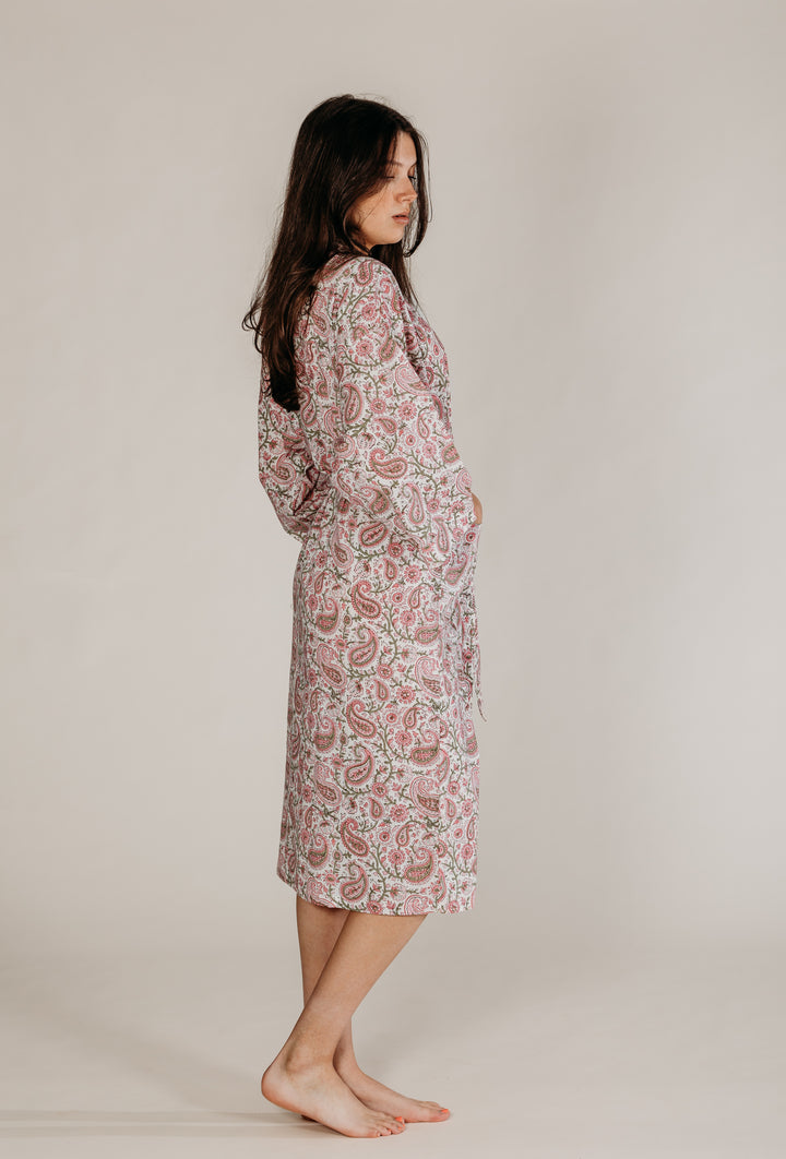 Block Printed Robe 2 - Woven Riches NI